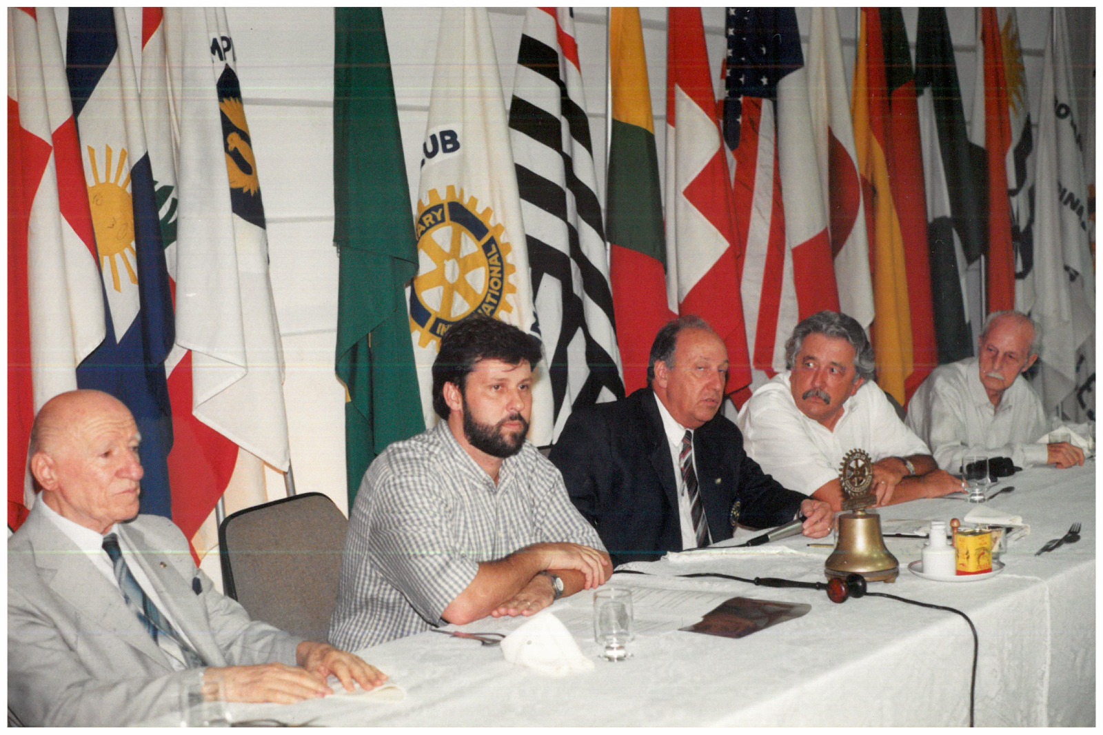 Carlos Sampaio em evento do Rotary Club no início da carreira política